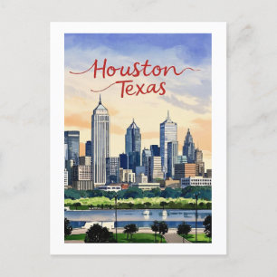 Cartão postal Houston Texas