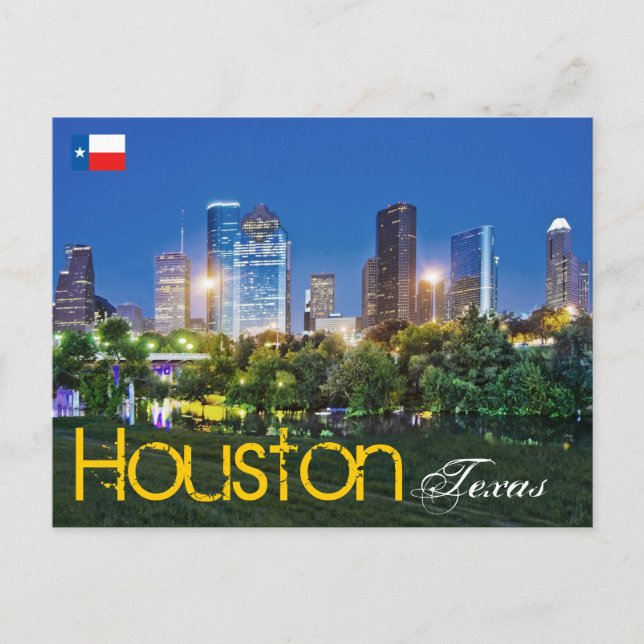 Cartão Postal Houston, Texas, EUA (Frente)