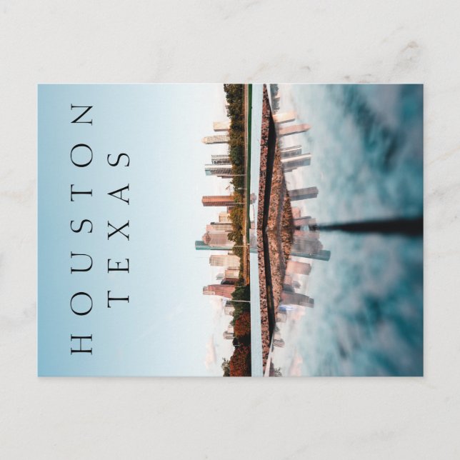 Cartão Postal Houston, Texas Postcard (Frente)