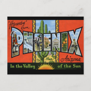 Cartão Postal Howdy Do Cartão-Postal Viagem Phoenix