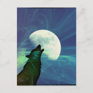 Cartão Postal Howling Moon