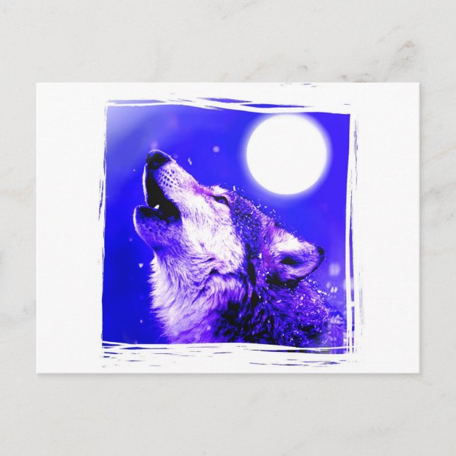 Cartão Postal Howling Wolf (Frente)