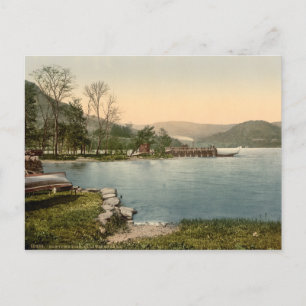 Cartão Postal Howtown Pier, Lake District, Cumbria, Inglaterra
