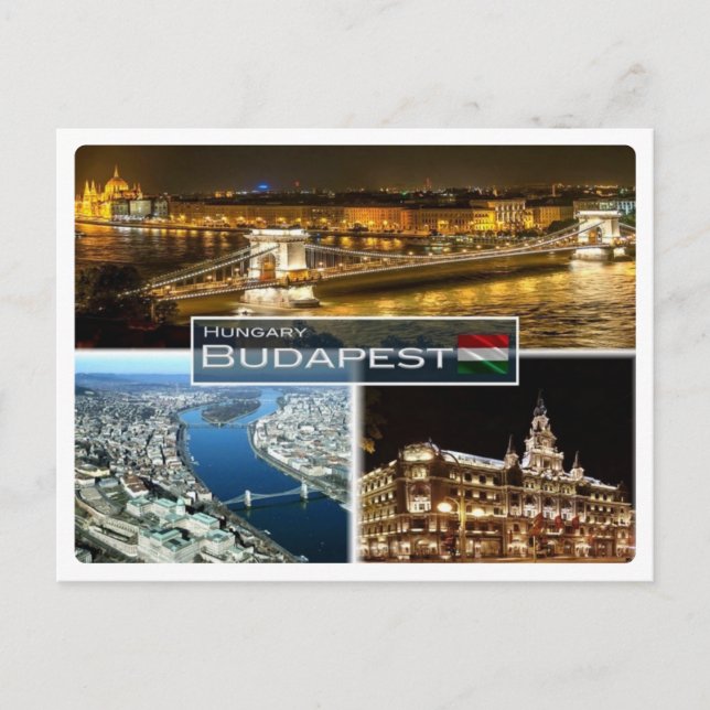 Cartão Postal HU Hungria - Budapeste - (Frente)