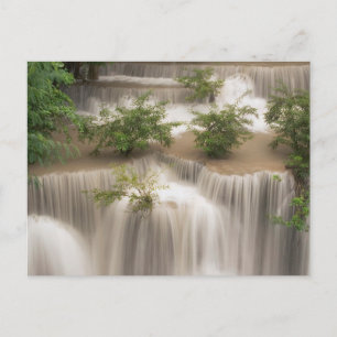 Cartão Postal Huai Mae Khamin Waterfall   Tailândia