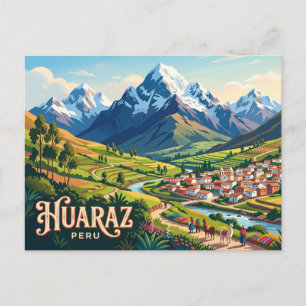 Cartão Postal Huaraz Peru