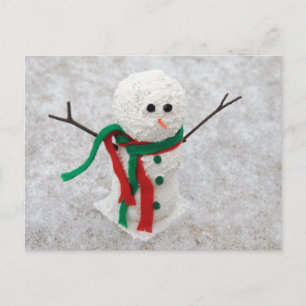Cartão Postal Hug Me Snowman