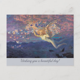 Cartão Postal Hughes Wings of the Morning CC1039 Aniversário