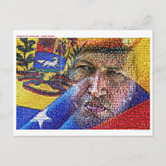 Cartão Postal Hugo Chavez - Venezuela.