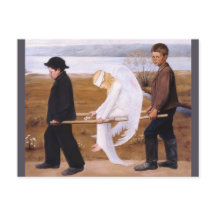 Hugo Simberg A atualização do anjo ferido CC1257