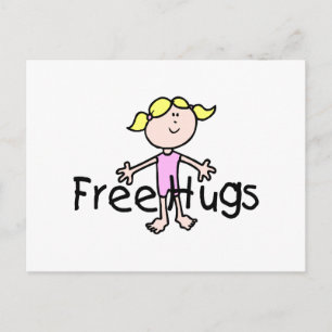 Cartão Postal Hugs Gratuitos