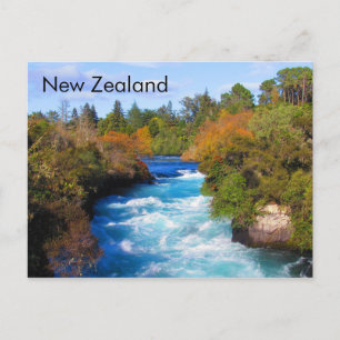 Cartão Postal Huka Falls, Cartão-postal da Nova Zelândia