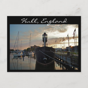 Cartão Postal Hull Marina, Sunset [Cartão postal]