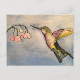Cartão Postal Hummingbird