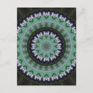 Cartão Postal Hummingbird Mandala