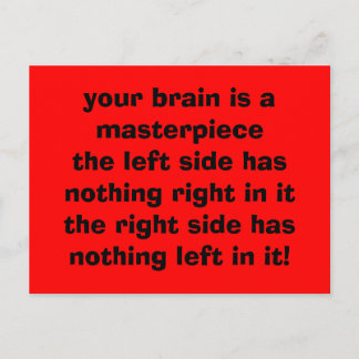 cartão postal humor