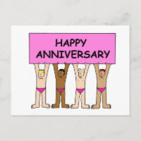 Humor de Cartografia de gay Happy Anniversário