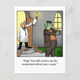 Cartão postal Humor de Halloween