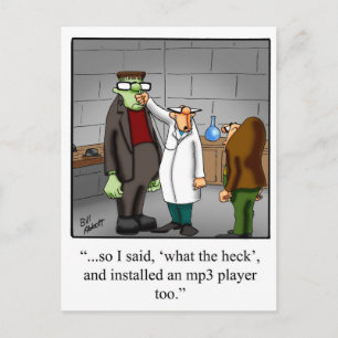 Cartão postal Humor de Tecnologia