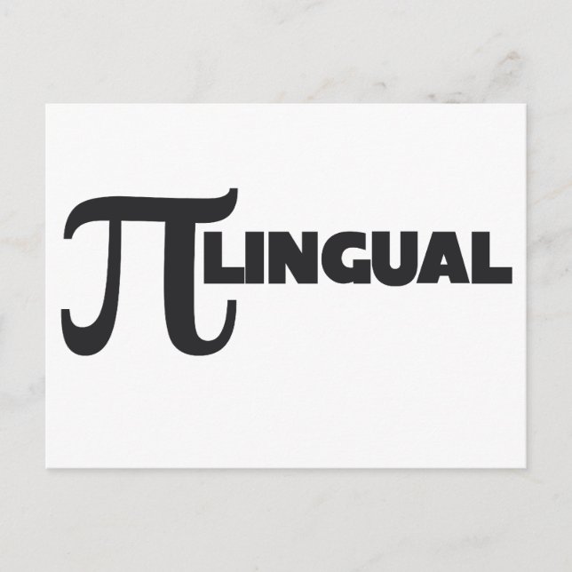 Cartão Postal Humor do Geek de Matemática Pi Day (Frente)