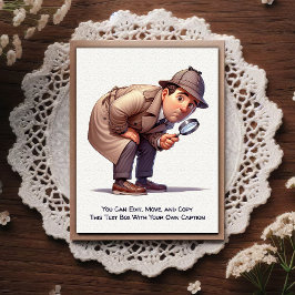 Cartão Postal Humorous Customizable Any Occasion Postcard