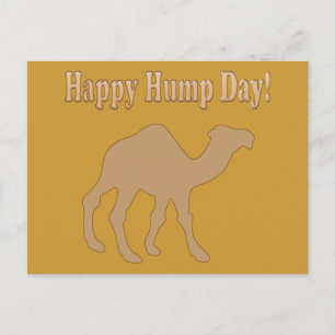 Cartão Postal Hump Day! Feliz Dia da Hump!