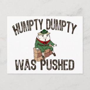 Cartão Postal Humpty Dumpty