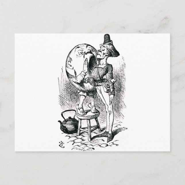 Cartão Postal Humpty Dumpty (Frente)