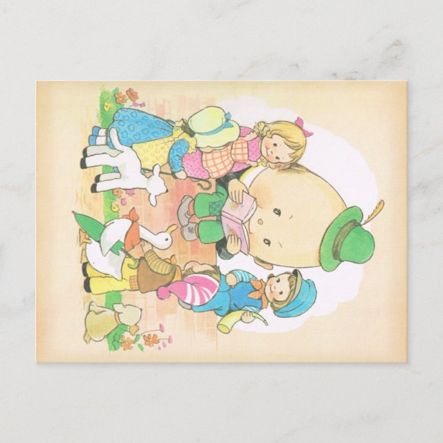 Cartão Postal Humpty Dumpty (Frente)