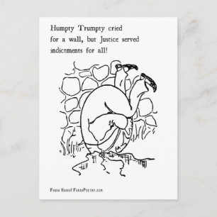 Cartão postal Humpty Trumpty