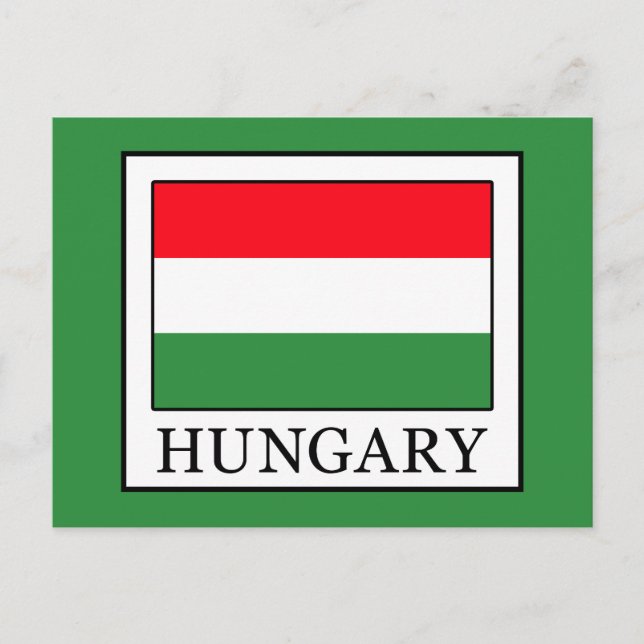 Cartão Postal Hungria (Frente)