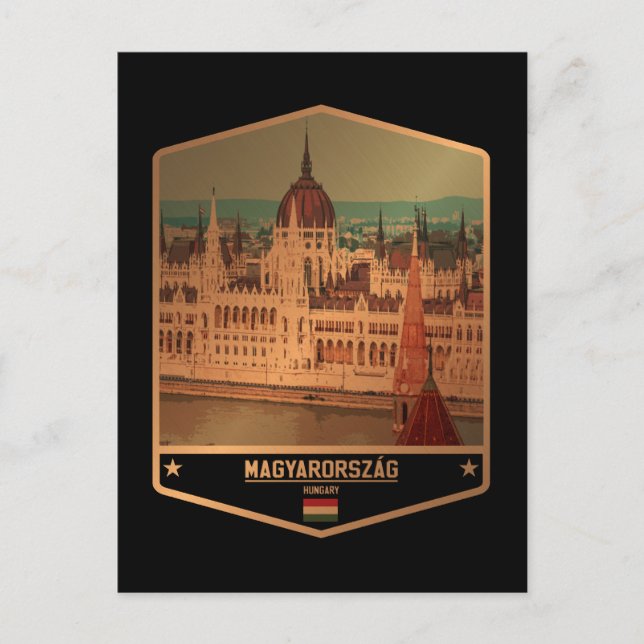 Cartão Postal Hungria (Frente)