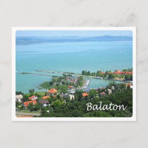 Cartão Postal Hungria - Balaton -