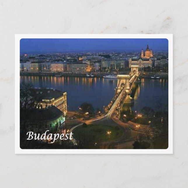Cartão Postal Hungria - Budapeste - (Frente)