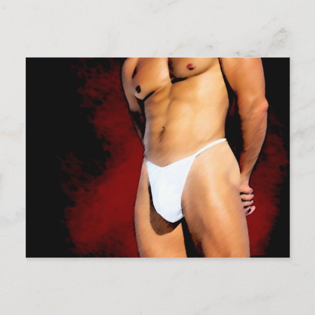 Cartão Postal Hunk (Frente)