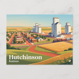 Cartão Postal Hutchinson Kansas