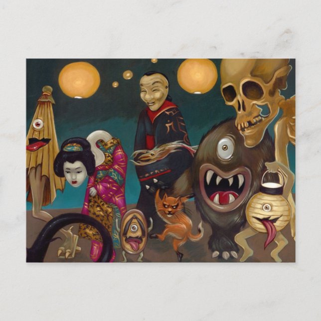 Cartão postal "Hyakki Yakō" Parte 2 (Frente)