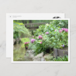 Cartão Postal Hydrangea