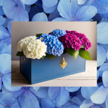 Hydrangea Flowers, Cartão-postal