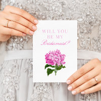 Hydrangea Rosa, Você Será Minha Porta-Pontas