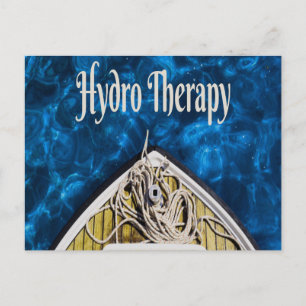 Cartão Postal Hydro Therapy Boat Ocean Sailing