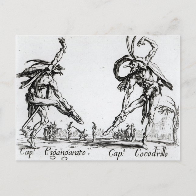 Cartão Postal I Balli de Spessanei ou Le Grande Chasse (Frente)