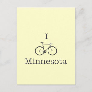 Cartão Postal I Bike Minnesota