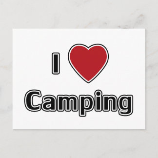 Cartão Postal I Camping do coração