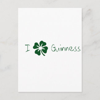 Cartão Postal I Clover Guinness