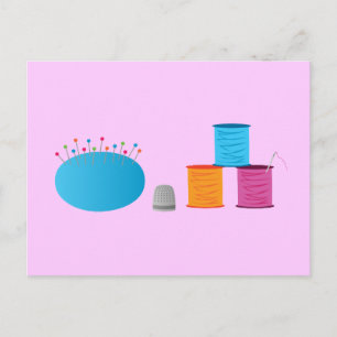 Cartão Postal I costurar coração