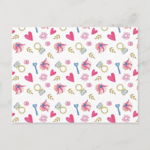 Cartão Postal I Do Pattern II