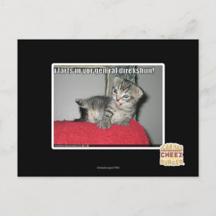 Cartão Postal I farts in yor gen'ral direkshun