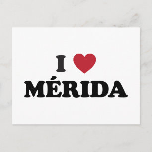 Cartão Postal I Heart Mérida Mexico