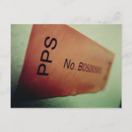 Cartão Postal I Love Snailmail - Autocolante